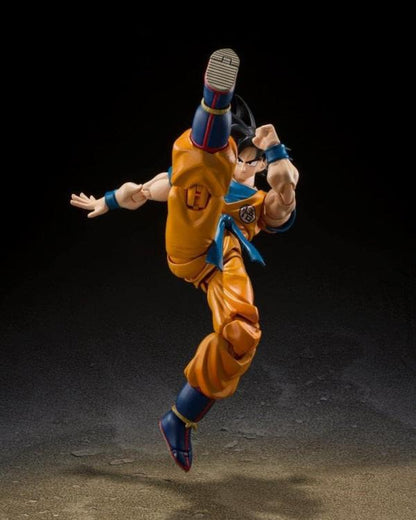 BANDAI SH FIGUARTS : DRAGON BALL SUPER (SUPER HERO SON GOKU) ACTION FIGURE 15CM