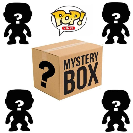 Mystery Box 4Pz Funko Pop! (Genere Animation & Games) Prodotti Nuovi A Sorpresa