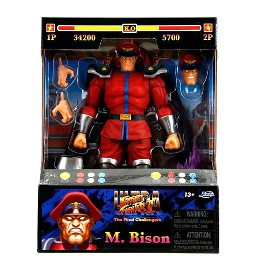 Jada - Ultra - Street Fighter II: The Final Challengers (M. Bison) V2 Action Figure 15 cm