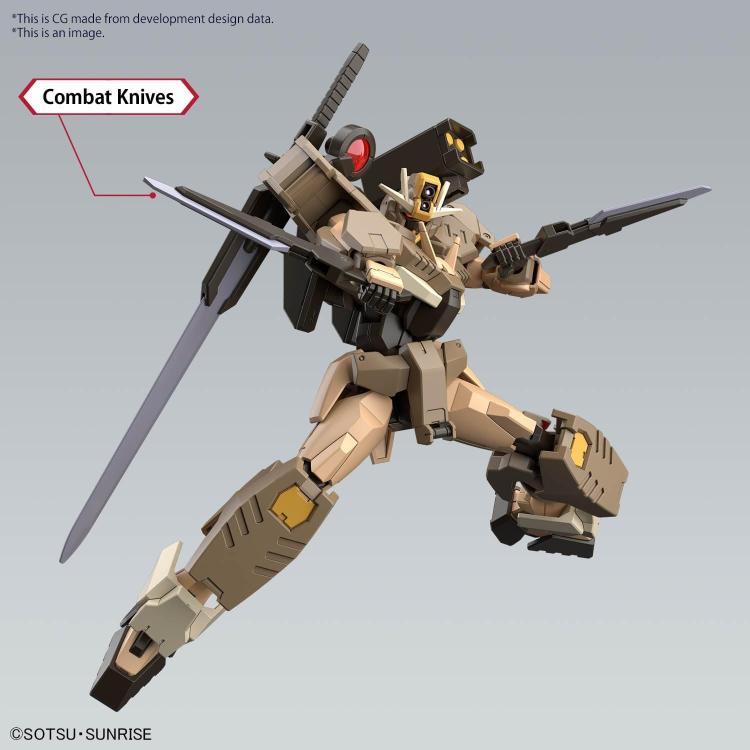 BANDAI HIGH GRADE: (GUNDAM 00 COMMAND QANT DESERT TYPE) HG BUILD METAVERSE 1/144