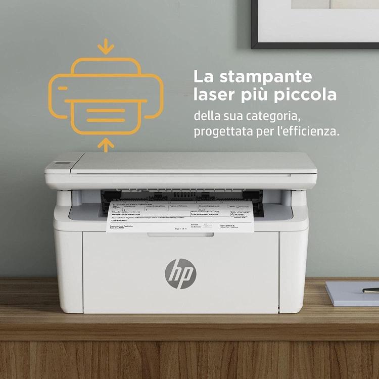 Hp Stampante M140W 7Md72F Multifunzione Laser Smart Monocromatica Wifi Usb 20Ppm