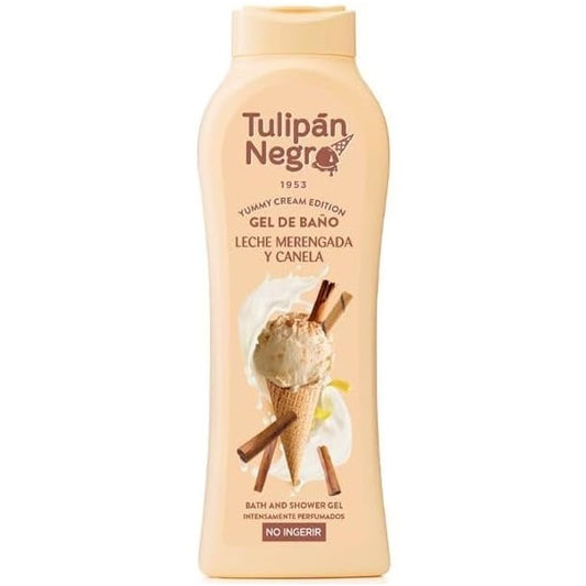 Tulipan Negro Shower Gel Bagno Doccia (Meringa E Cannella) Bagnoschiuma 650Ml