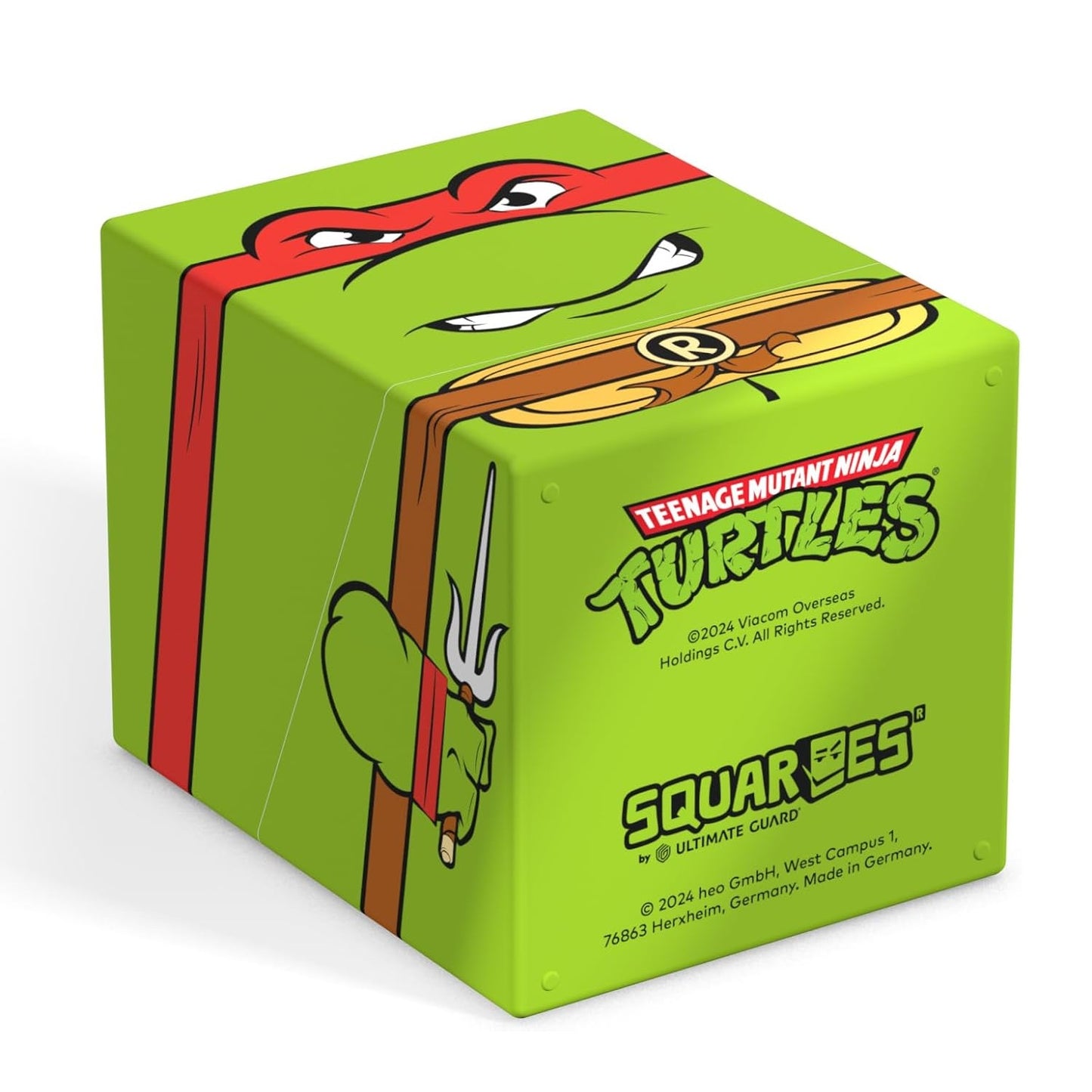 Squaroes Teenage Mutant Ninja Turtles NT004 (Raffaello) Box Porta Mazzo Carte TCG