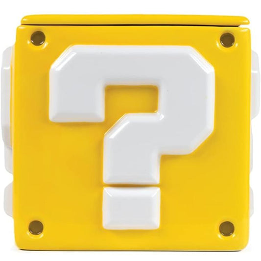 Pyramid Super Mario (Barattolo Biscotti) Cookie Storage Jar Question Mark Block