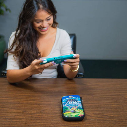 BIGBEN CUSTODIA MORBIDA ZELDA LINK'S AWAKING PER SWITCH LITE UFFICIALE NINTENDO