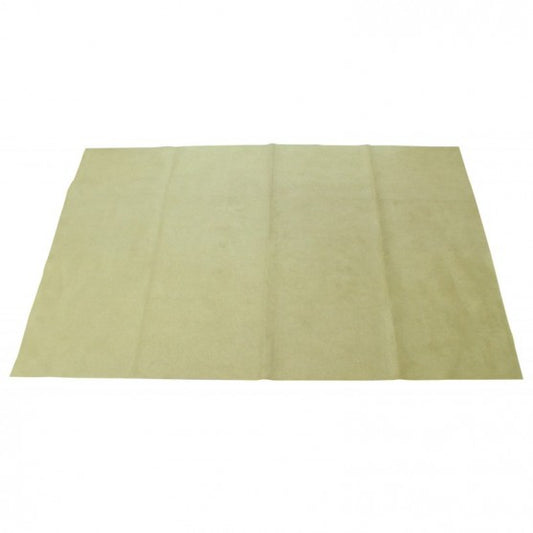 Panno Vera Pelle Di Daino Scamosciata Asciugatura Vetri Auto Moto Barca 40X60Cm