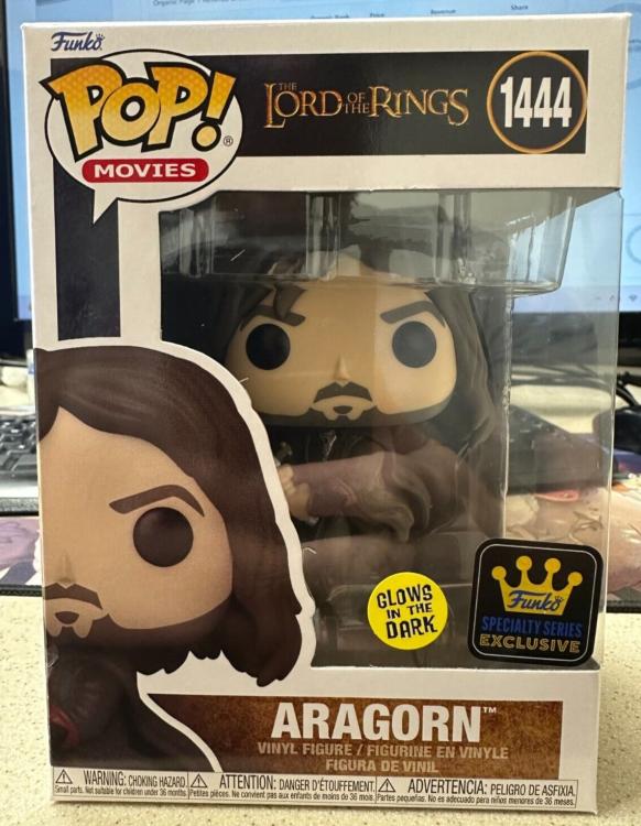 Funko Pop! Lord Of The Rings: Aragorn (1444) Signore Anelli Speciality Exclusive