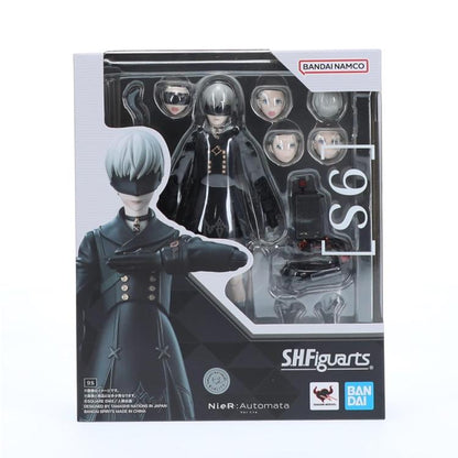 BANDAI SH FIGUARTS: NieR: AUTOMATA (9S) TAMASHI SQUARE ENIX ACTION FIGURE 15 cm