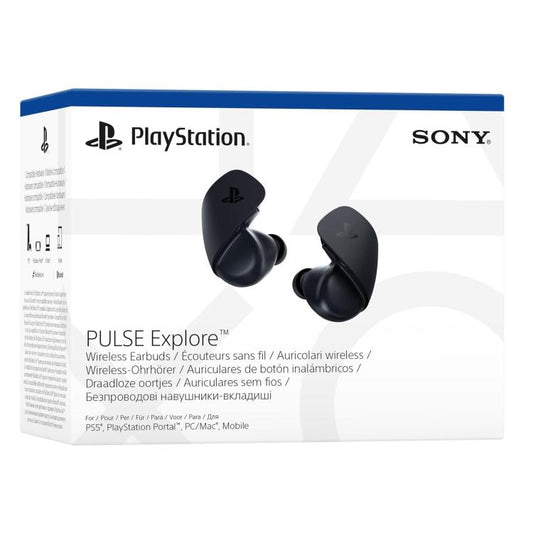 Sony Auricolari Pulse Explore Ps5 Wireless Cuffie Playstation 5 (Midnight Black)