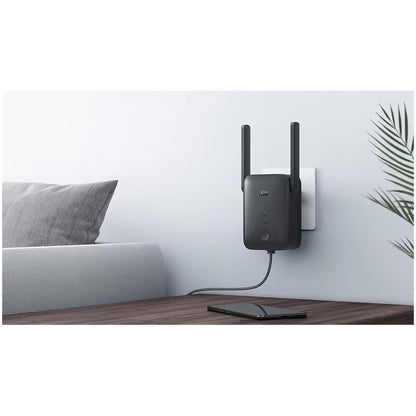 Xiaomi Mi Wi-Fi Range Extender AC1200 Ripetitore Wireless RC04 Dual Band 2,5 GHz e 5 GHz Speed 1167 Mbps con Antenne Nero