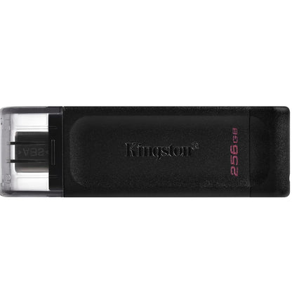 Kingston Pendrive 256GB DataTraveler USB-C 3.2 DT70/256GB Chiavetta Memoria Drive Flash Type C Nero