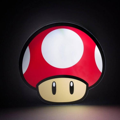 Paladone Lampada Tavolo 3D Super Mario Mushroom Light Fungo Luce Notturna Gadget
