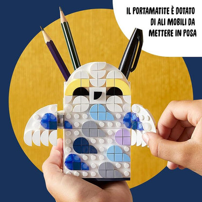 Lego Dots 41809 Portamatite Di Edvige La Civetta Di Harry Potter Portapenne +Acc