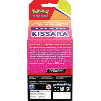 Pokémon (Collezione Torneo Premium: Kissara) Gcc Portamazzo Buste Carte Italiano
