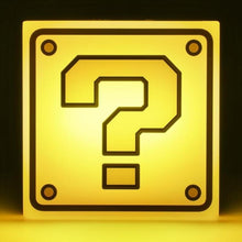 Paladone Lampada Super Mario ? Block Night Light Applique Parete Luce Notturna