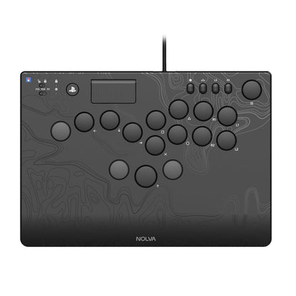 HORI NOLVA Controller Arcade Meccanico All-Button per PlayStation 5, PlayStation 4 e PC – Licenza Ufficiale Sony