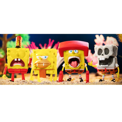 Super7 Spongebob "Spongegar" Action Reaction Figure Figura Da Collezione