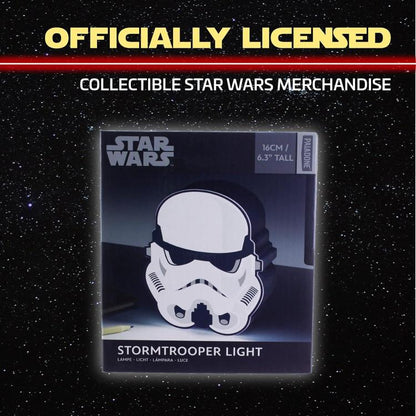 Paladone Lampada Da Tavolo 3D Star Wars Stormtrooper Light Luce Notturna Gadget
