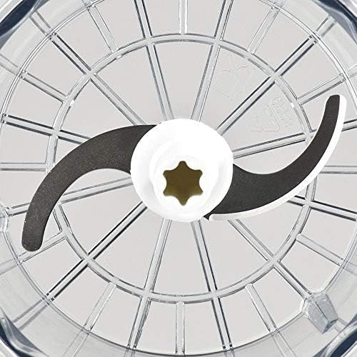 Girmi Tritatutto Verticale Ciotola Lame Acciaio Tr01 350W 500Ml Chopper Bianco