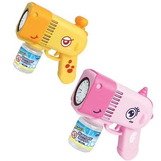 Joko Pistola Spara Bolle Sapone Giocattolo Bambini Luci/Suoni Batteria Unicorno