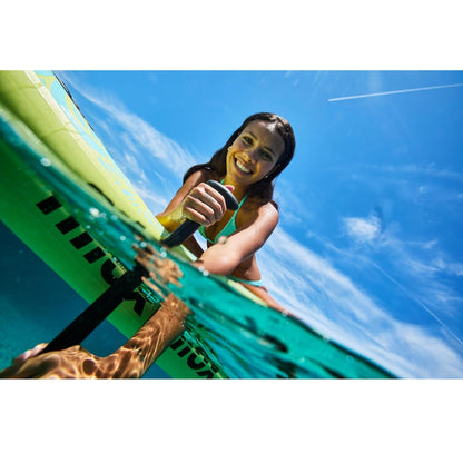 Nilox WAI SUP BOARD Tavola Gonfiabile per Stand Up Paddle in PVC, Completa di Accessori con Zaino, Pagaia, Pompa, Leash, 3 Pinne, 335 x 84 x 15 cm
