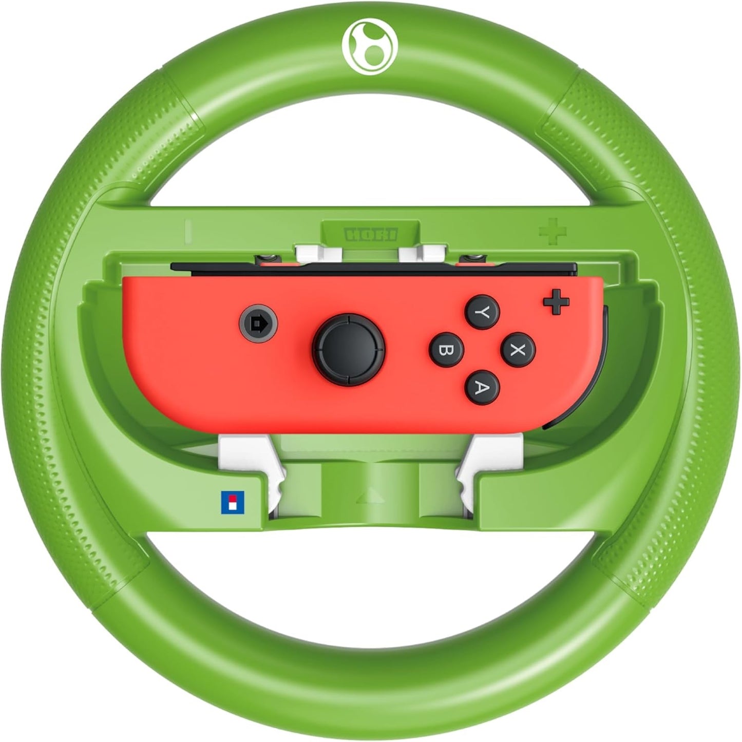 HORI Volante per Joy-Con Mario Kart Racing Wheel Attachment (Yoshi) per Nintendo Switch 2 e Nintendo Switch - Licenza Ufficiale Nintendo