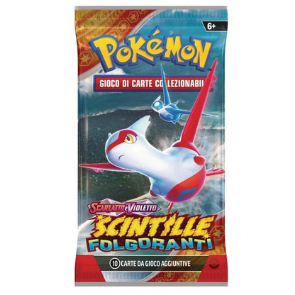 Pokémon Scintille Folgoranti (1 Busta Paper Sleeve) Espansione Gcc Carte Card It