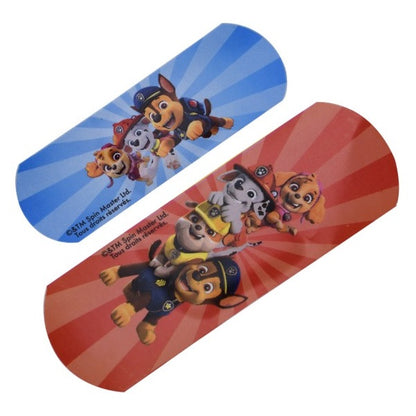 Paw Patrol Box Metallo 24 Medicazioni Adesive Cerotti Sterili Ragazzi Bambini