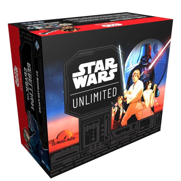 Star Wars Unlimited Sparks Of Ribellion Pack 24 Bustine Cioco Di Carte Card Game