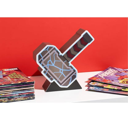 Paladone Lampada Da Tavolo Marvel Thor'S Hammer Light Martello Luce Notturna Aaa