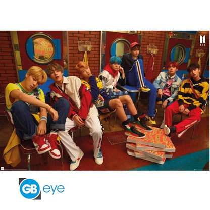 ABYSTYLE MAXI POSTER BTS: "CREW" POP BAND FAN FANS ROCK MUSIC (GB EYE) 91,5x61cm