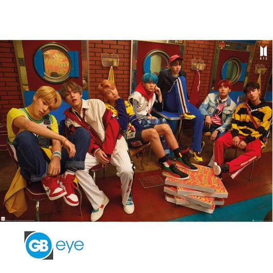ABYSTYLE MAXI POSTER BTS: "CREW" POP BAND FAN FANS ROCK MUSIC (GB EYE) 91,5x61cm