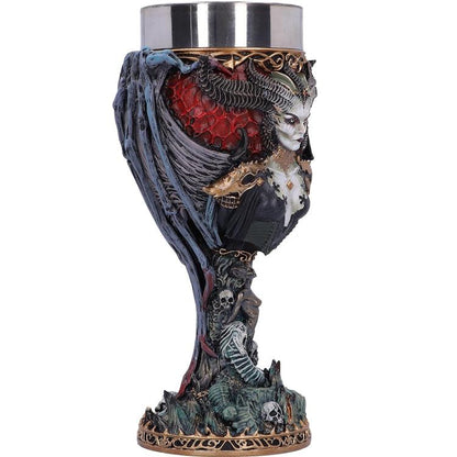Nemesis Now Calice "Diablo Iv Lilith" Tazza Resina Drink Cup Dipinta A Mano 19Cm