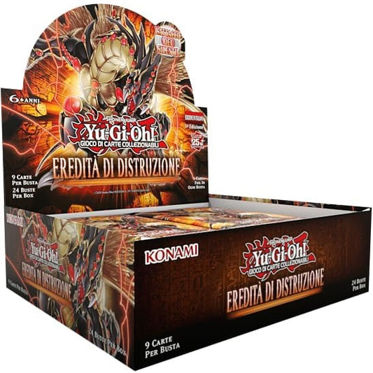 Yu-Gi-Oh! - Eredita' Di Distruzione (Display 24 Buste) Ita Carte Gioco Card Tcg
