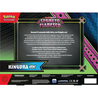Pokemon Espansione Scarlatto E Violetto Gcc  "Segreto Fiabesco" (Kingdra Ex) Ita