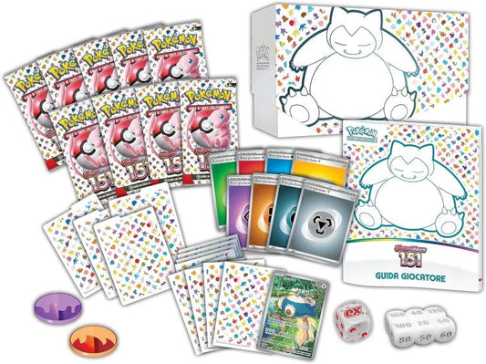 Pokémon Set Allenatore Fuoriclasse Scarlatto E Violetto 151 Espansione Gcc (Ita)