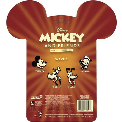 Super7 Disney Mickey & Friends "Topolino" Mouse Action Reaction Figure Sarto 9Cm