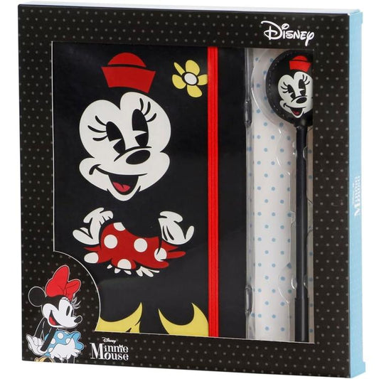 Disney: Diario E Penna A Sfera Topolina (Minnie Mouse) Confezione Regalo Scuola