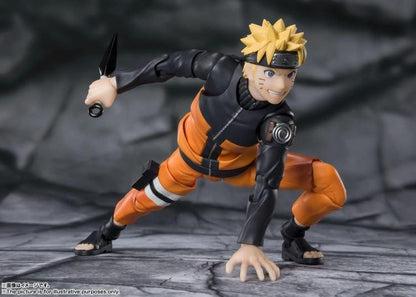 BANDAI SH FIGUARTS : NARUTO SHIPPUDEN (NARUTO UZUMAKI) JINCHUURIKI FIGURE 15CM