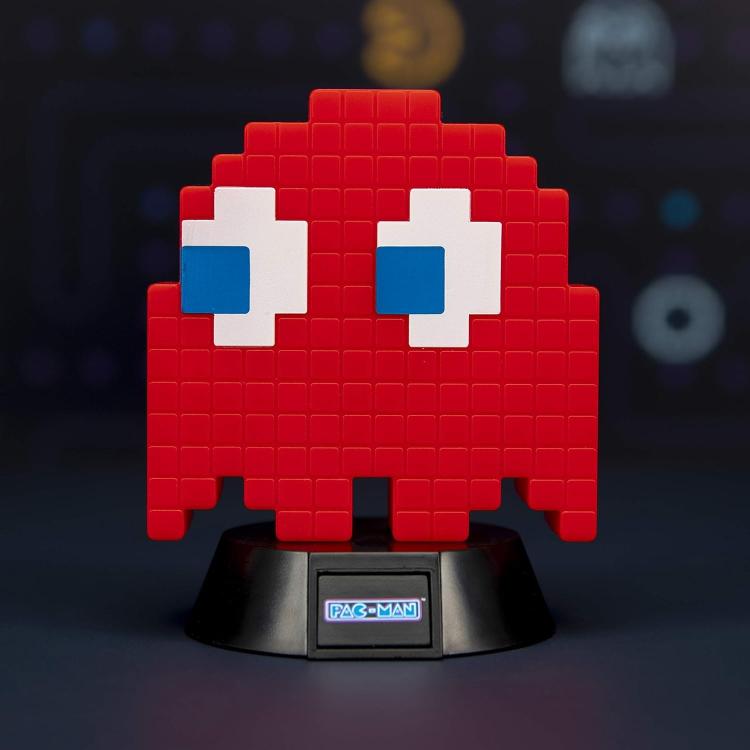 Paladone Lampada Da Tavolo 3D Pac-Man 02 Blinky Light Luce Notturna Gadget Game