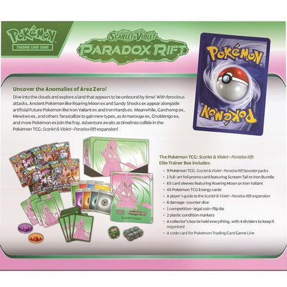 Pokemon Set Allenatore Fuoriclasse Paradosso Temporale (Eroeferreo) Carte - Eng