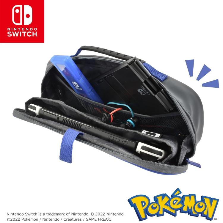 Hori Cargo Pouch Compact Custodia Nintendo Switch/Oled (Pikachu-Gengar-Mimikyu)
