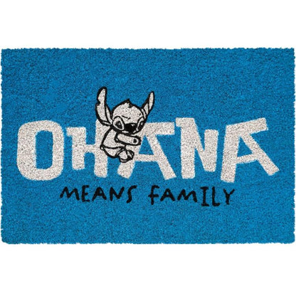 Disney Zerbino Lilo & Stitch Celeste Tappeto Cameretta Bagno Antiscivolo 40X60Cm