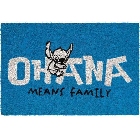 Disney Zerbino Lilo & Stitch Celeste Tappeto Cameretta Bagno Antiscivolo 40X60Cm