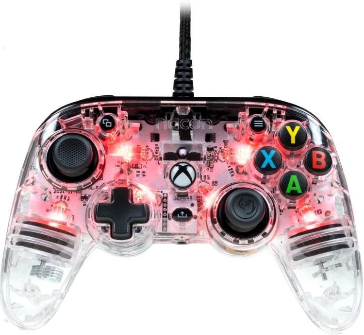 Nacon Pro Compact Controller Xbox Serie X|S One Pc 3D Colorlight Led Illuminato