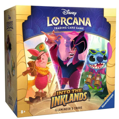 Disney Lorcana Into The Inklands "Illumineer'S Trove" Terre D'Inchiostro Box Eng