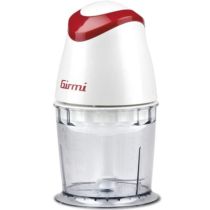 Girmi Tritatutto Verticale Ciotola Lame Acciaio Tr01 350W 500Ml Chopper Bianco