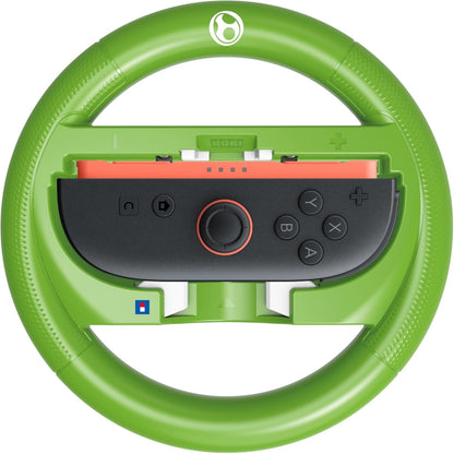 HORI Volante per Joy-Con Mario Kart Racing Wheel Attachment (Yoshi) per Nintendo Switch 2 e Nintendo Switch - Licenza Ufficiale Nintendo