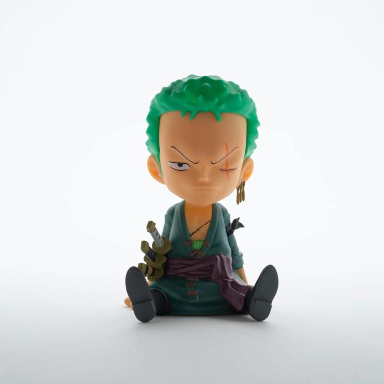 Plastoy Salvadanaio One Piece (Zoro) Mini Bank Gadget Figure Anime Merchandising
