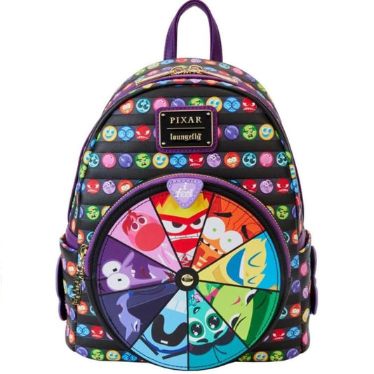 Funko Loungefly Zaino Pixar Insideout2 Core Memories Spinning Wheel Minibackpack
